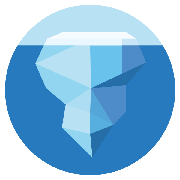Apache Iceberg logo - Zoomed