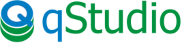 QStudio logo - Zoomed